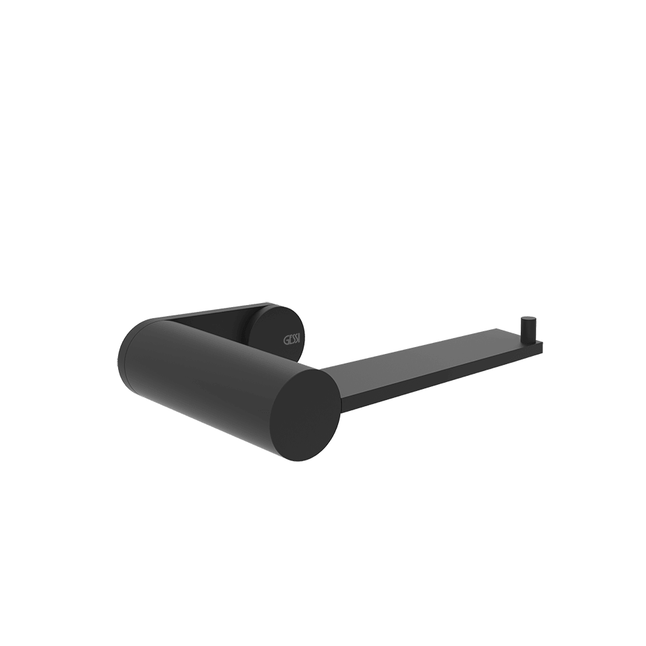 Gessi Paper Roll Holder 54749 in Matte Black