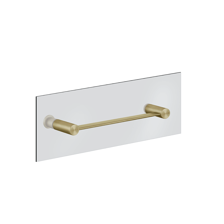Gessi Towel Rail 54921 in Brass Brushed Pvd