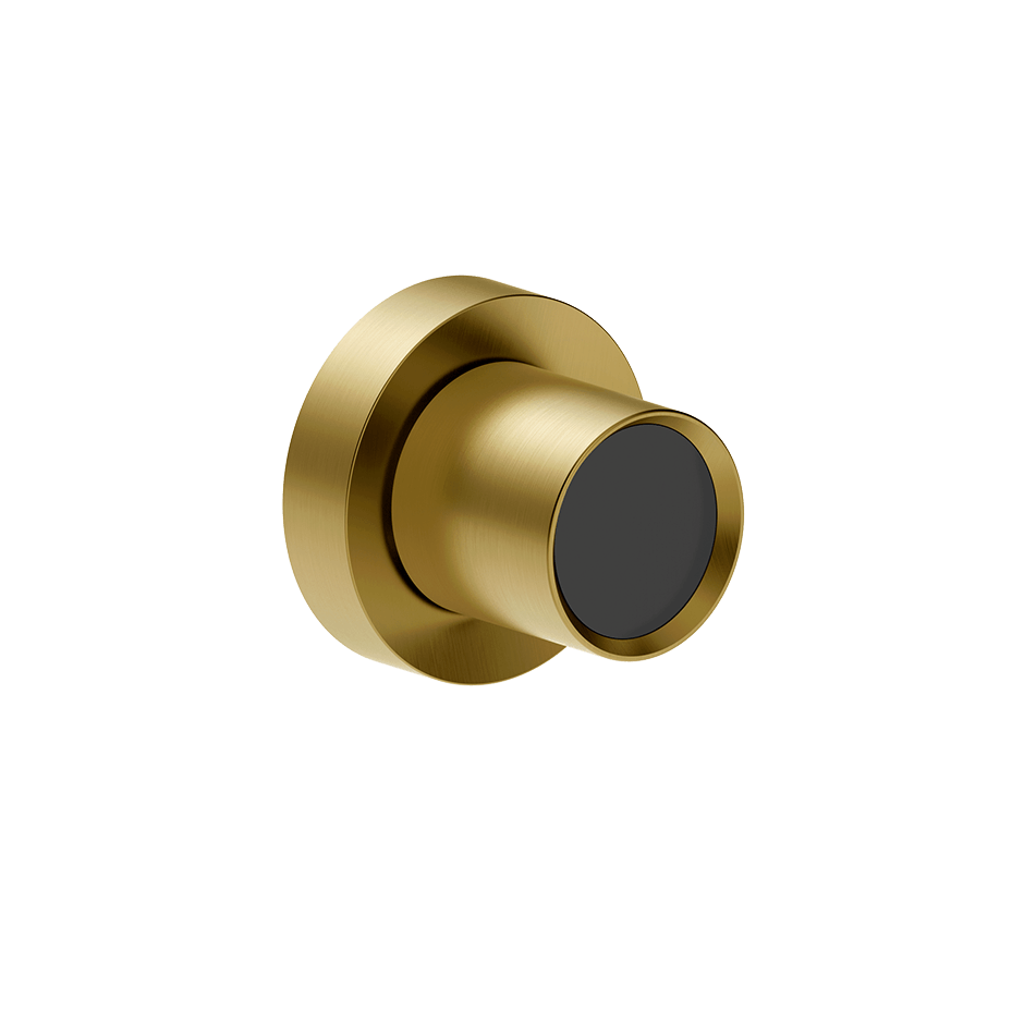 Gessi Stop Valve 56058 in Gold Brushed Pvd