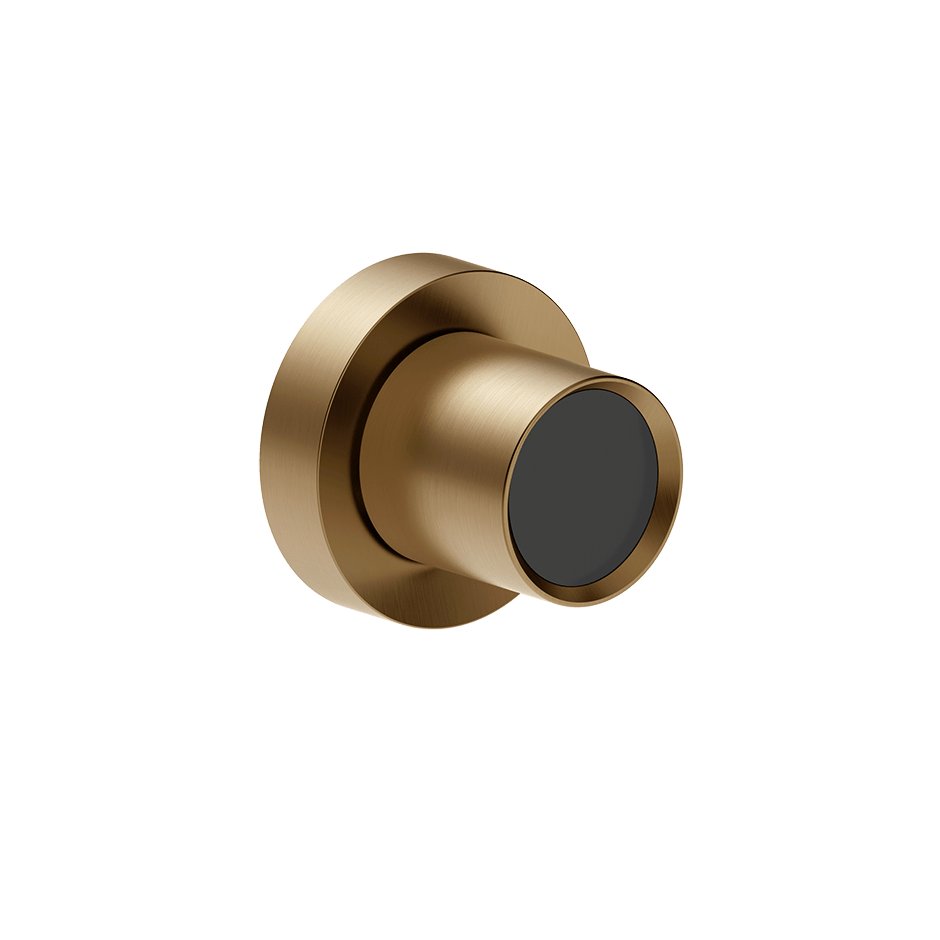 Gessi Stop Valve 56058 in Warm Bronze Br. Pvd
