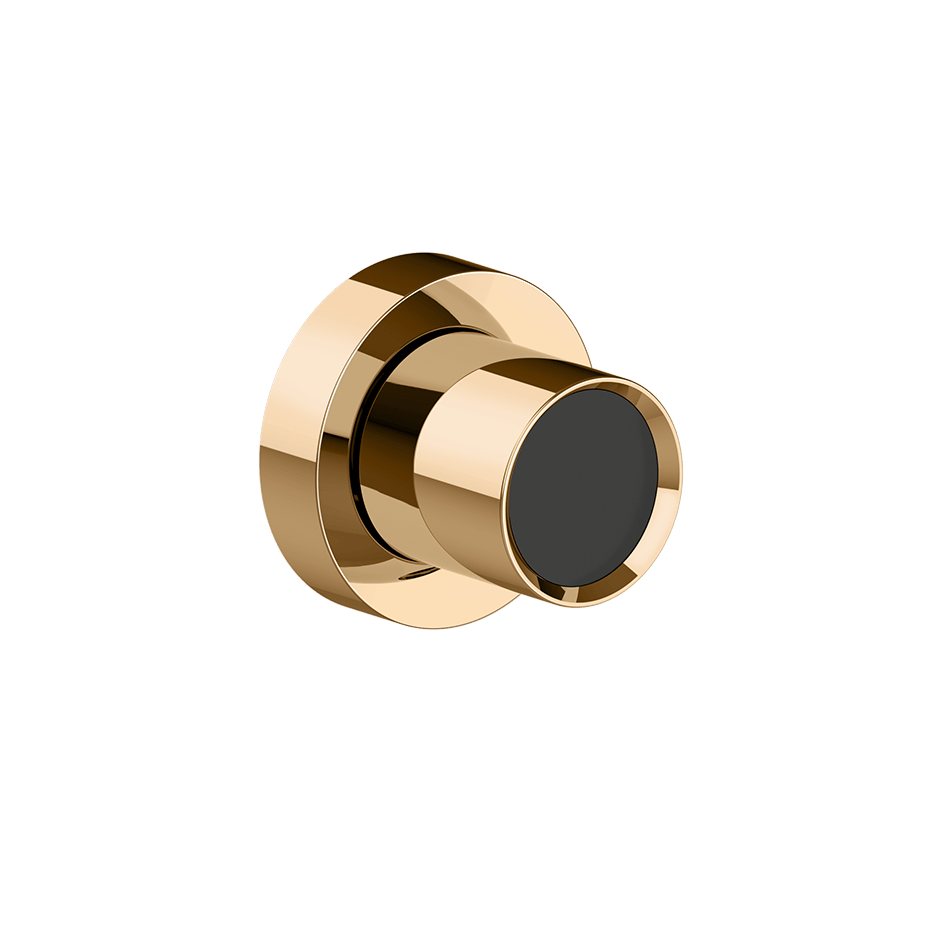 Gessi Stop Valve 56058 in Warm Bronze Pvd