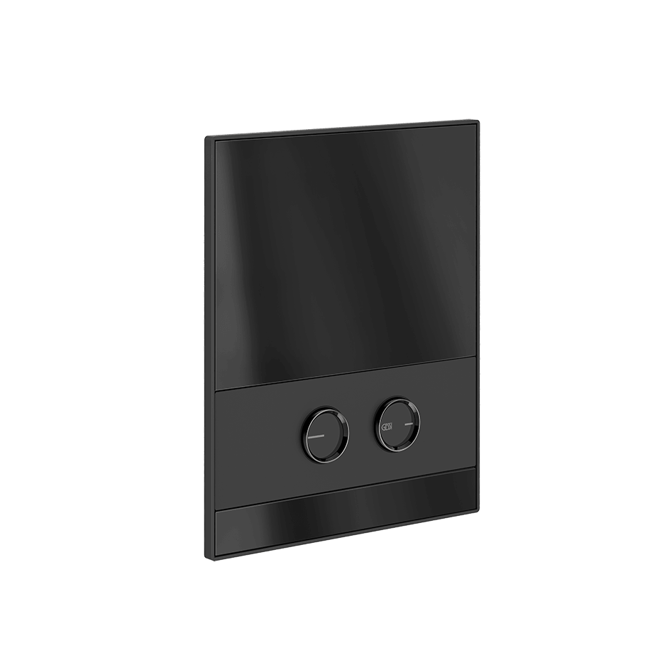 Gessi Flush Plate 56417 in Matte Black