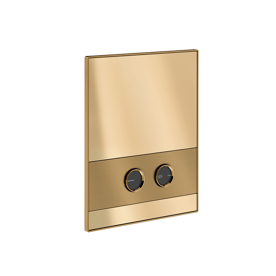 Gessi Flush Plate 56511 in Warm Bronze Br. Pvd