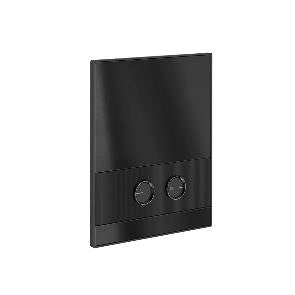 Gessi Flush Plate 56517 in Matte Black