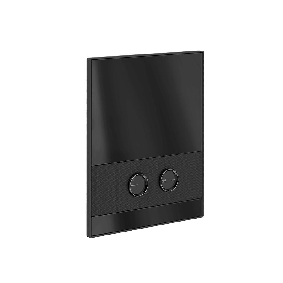 Gessi Flush Plate 56617 in Matte Black