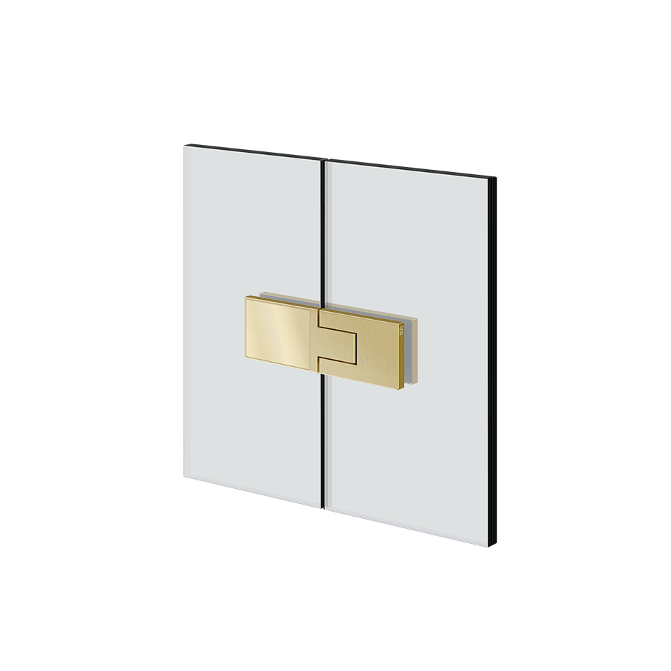 Gessi Clicking Hinges 56703 in Brass Brushed Pvd