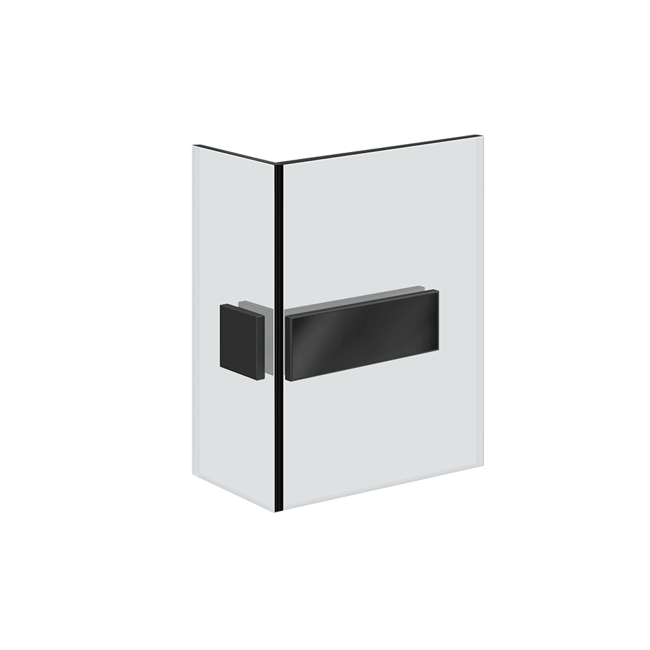 Gessi Clamp 56707 in Matte Black
