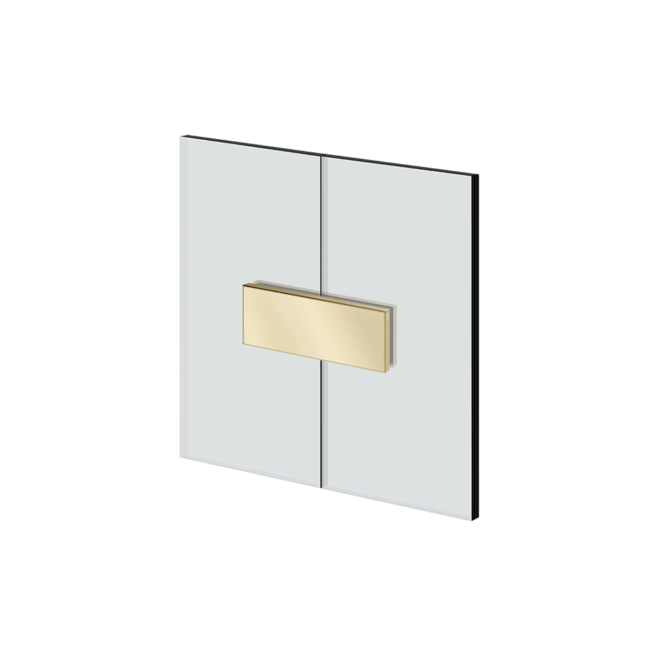 Gessi Clamp 56708 in Brass Brushed Pvd