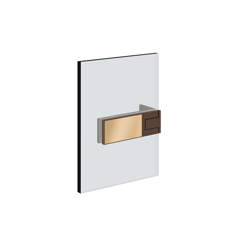 Gessi Hinges With Lift Function 56712 in Dark Bronze