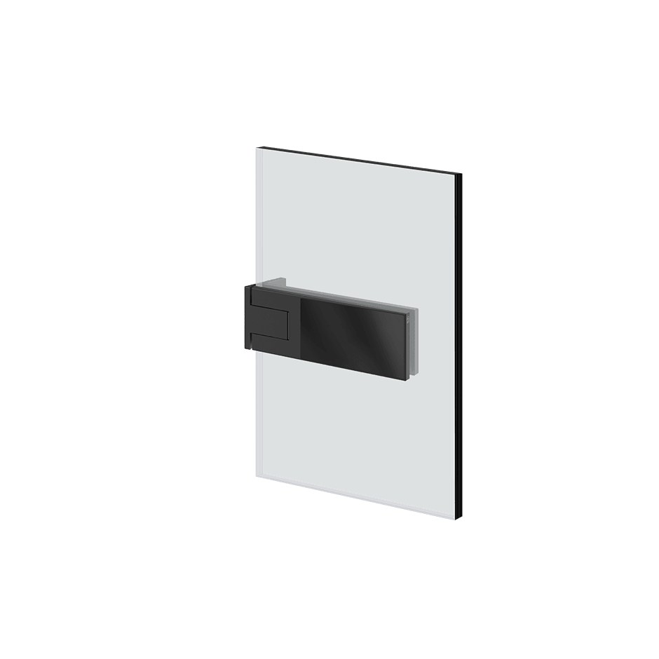 Gessi Hinges With Lift Function 56713 in Matte Black