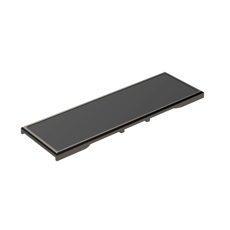 Gessi Cover 56761 in Black Metal Br. Pvd