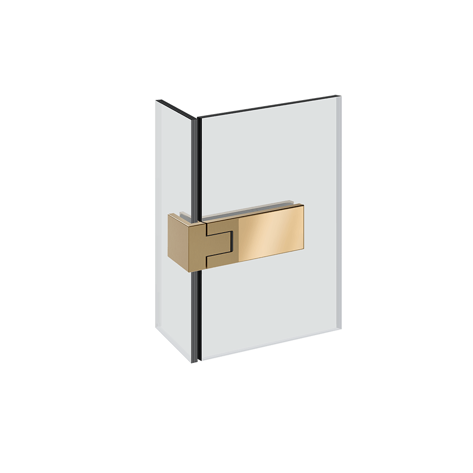 Gessi Clicking Hinges 56781 in Deep Bronze Brushed Pvd