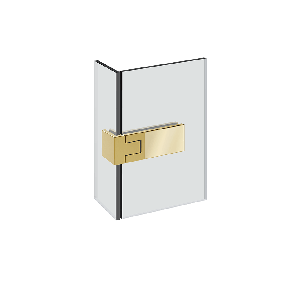 Gessi Clicking Hinges 56782 in Gold Brushed Pvd