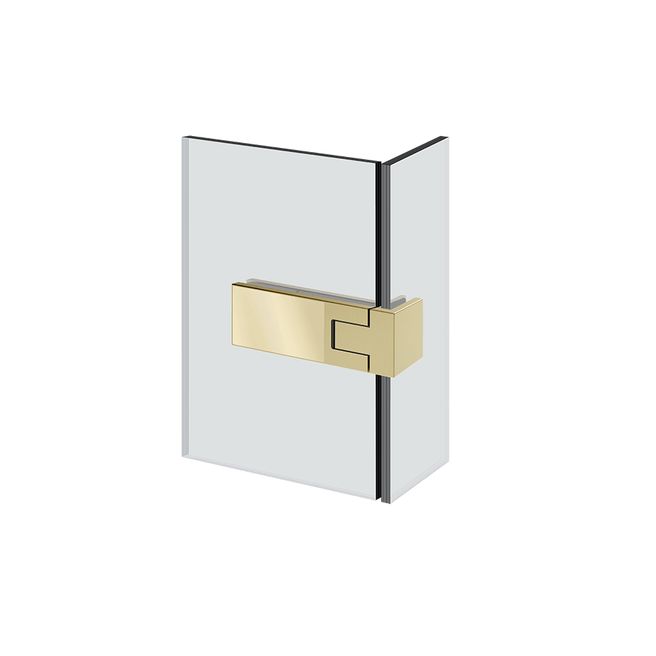Gessi Hinges With Lift Function 56786 in Brass Brushed Pvd