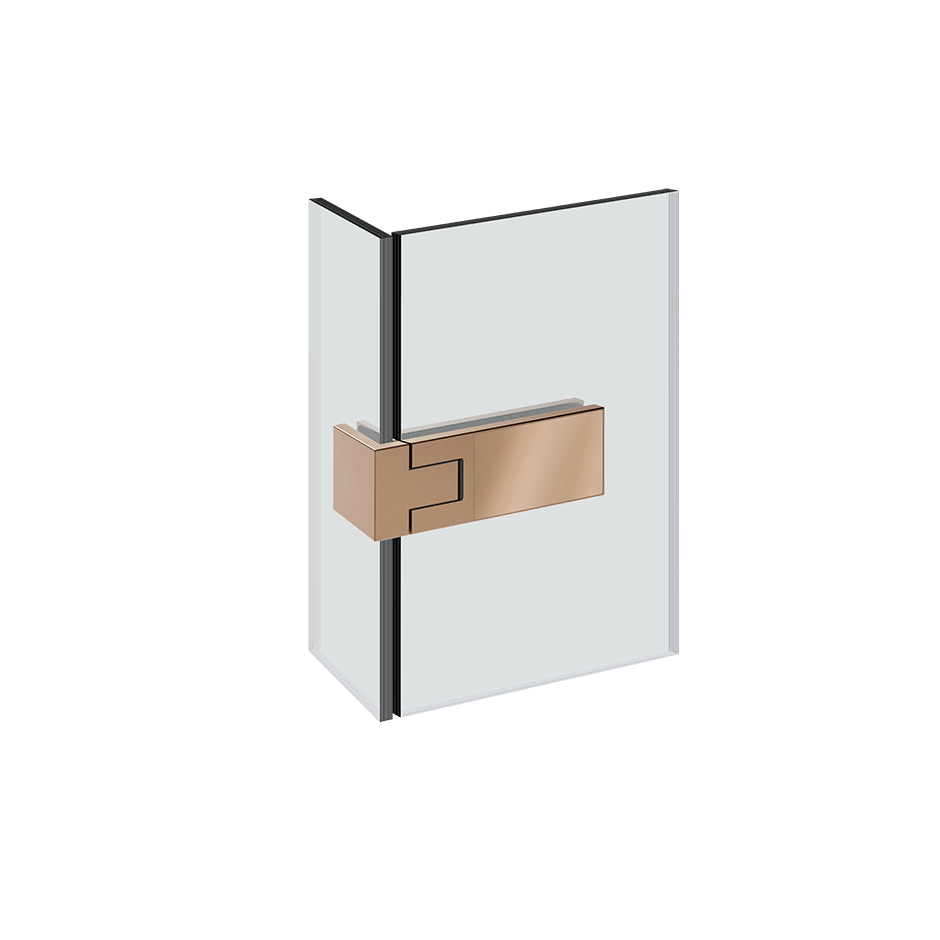 Gessi Hinges With Lift Function 56787 in Copper Brushed Pvd
