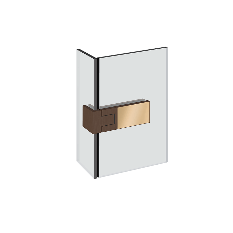 Gessi Hinges With Lift Function 56787 in Dark Bronze