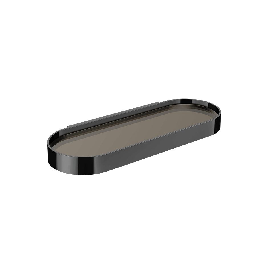 Gessi Shelf 56861 in Black Metal Pvd