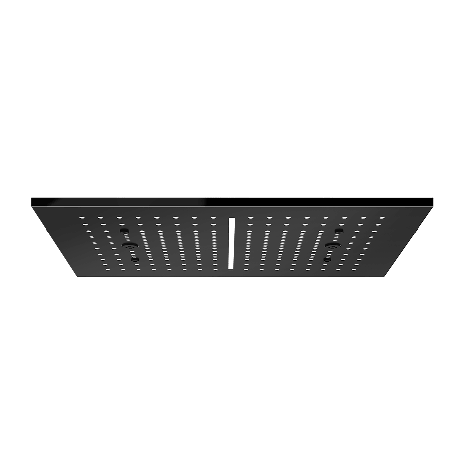 Gessi Showerhead 57010 in Black Metal Pvd