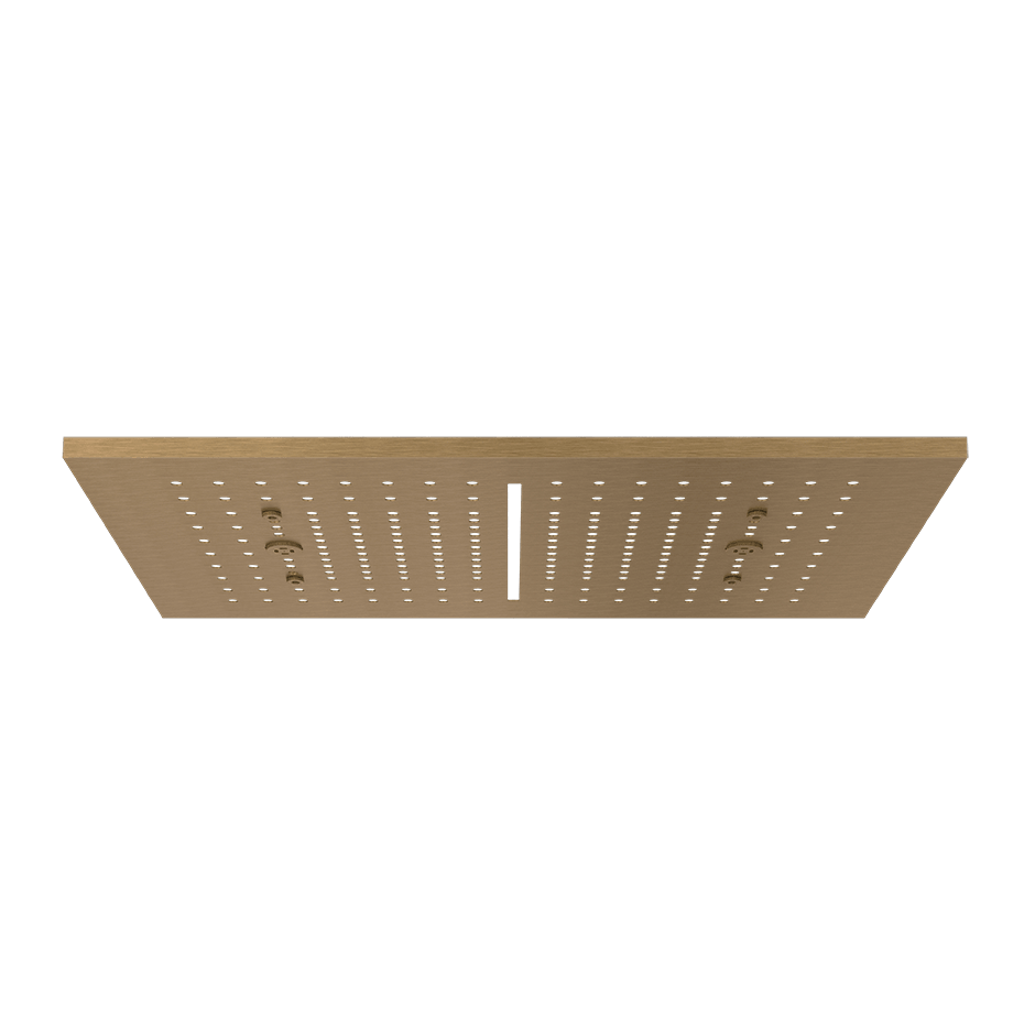 Gessi Showerhead 57010 in Antique Brass