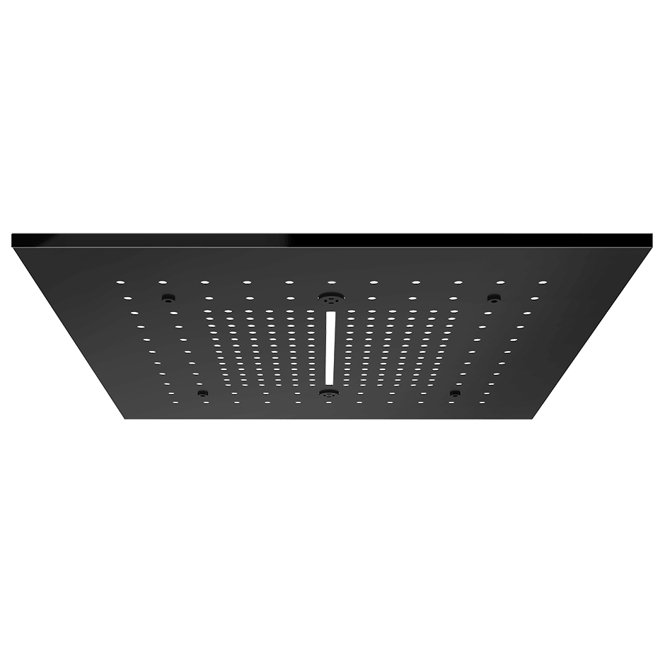 Gessi Showerhead 57016 in Black Metal Pvd