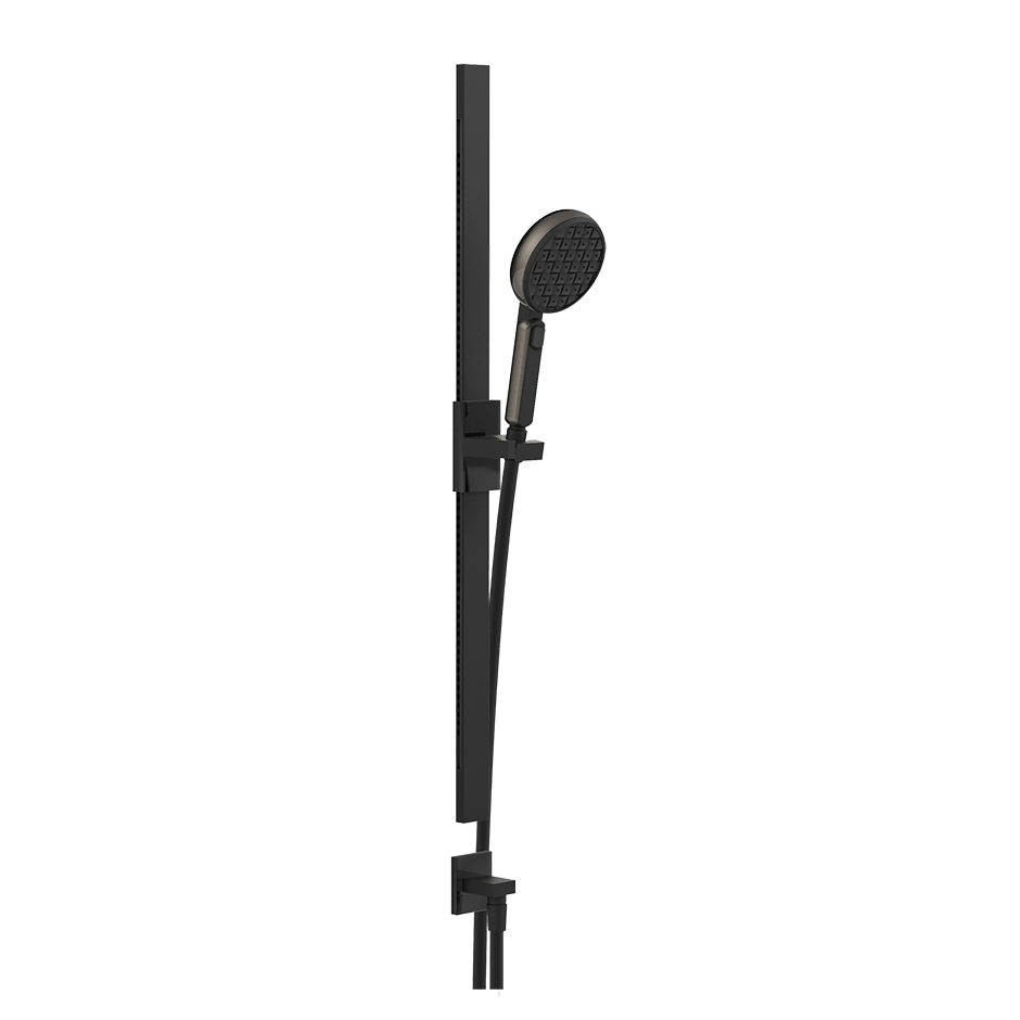 Gessi Sliding Rail 57142 in Matte Black