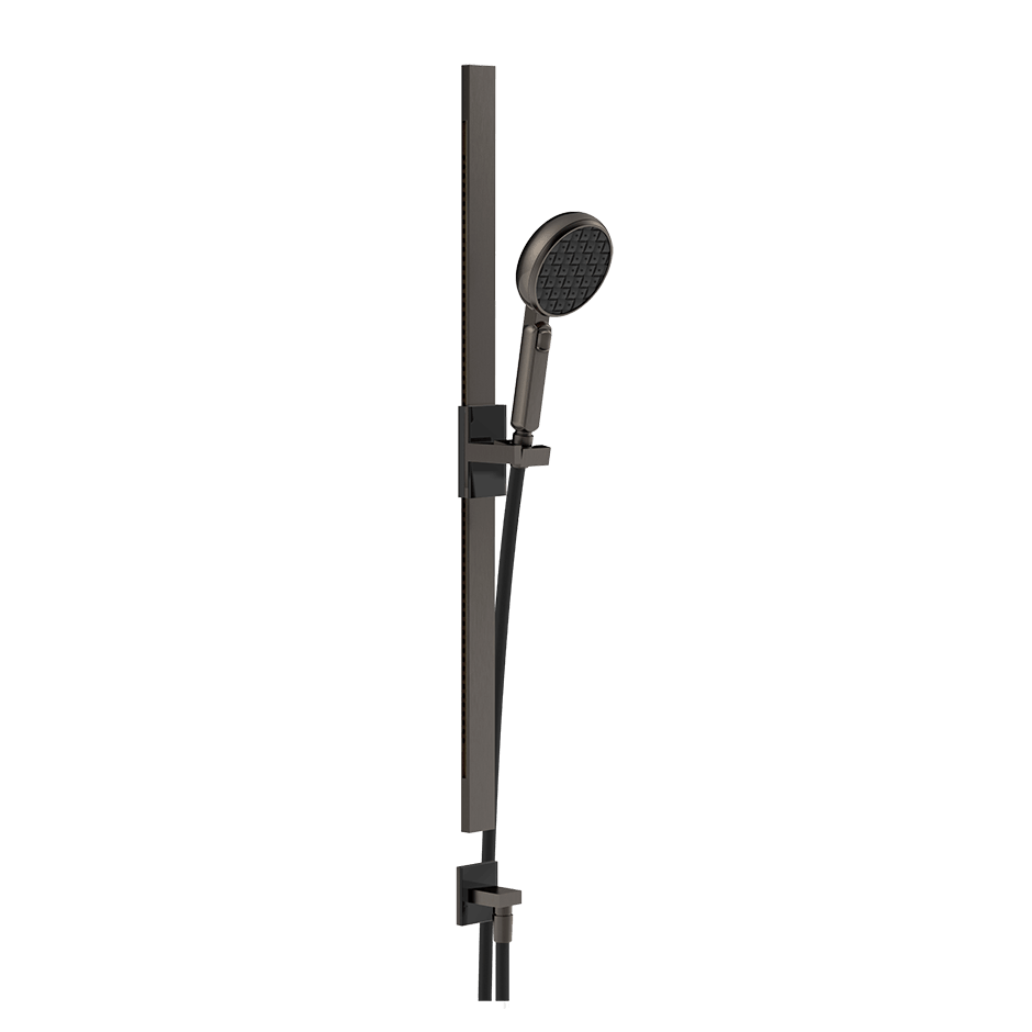 Gessi Sliding Rail 57142 in Black Metal Br. Pvd