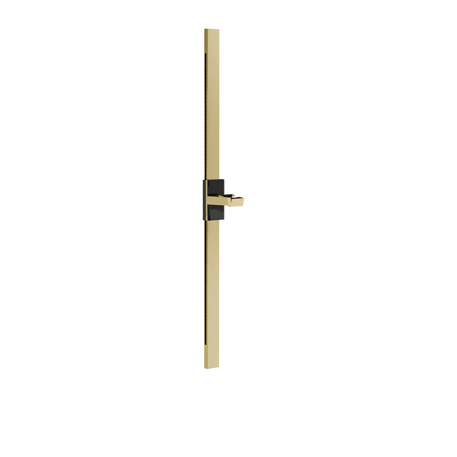 Gessi Sliding Rail 57144 in Brass Brushed Pvd