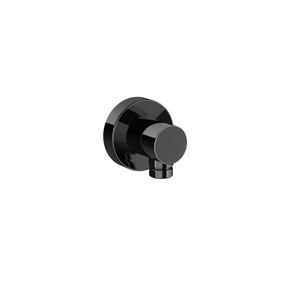 Gessi Water Outlet 57169 in Black Metal Pvd