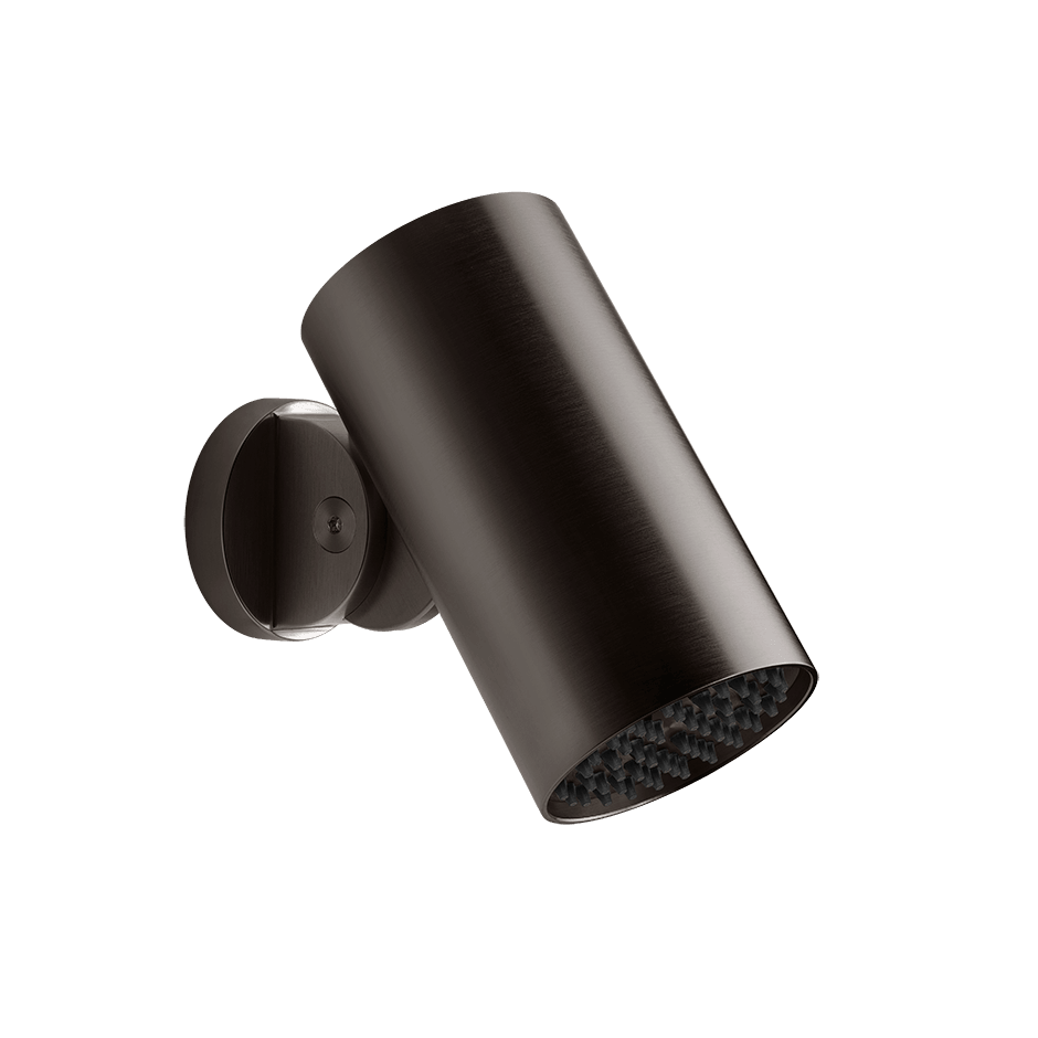 Gessi Showerhead 57203 in Black Metal Br. Pvd