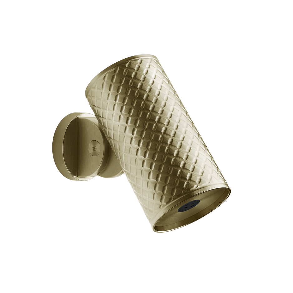 Gessi Showerhead 57215 in Brass Brushed Pvd