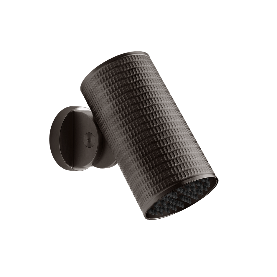 Gessi Showerhead 57223 in Black Metal Br. Pvd
