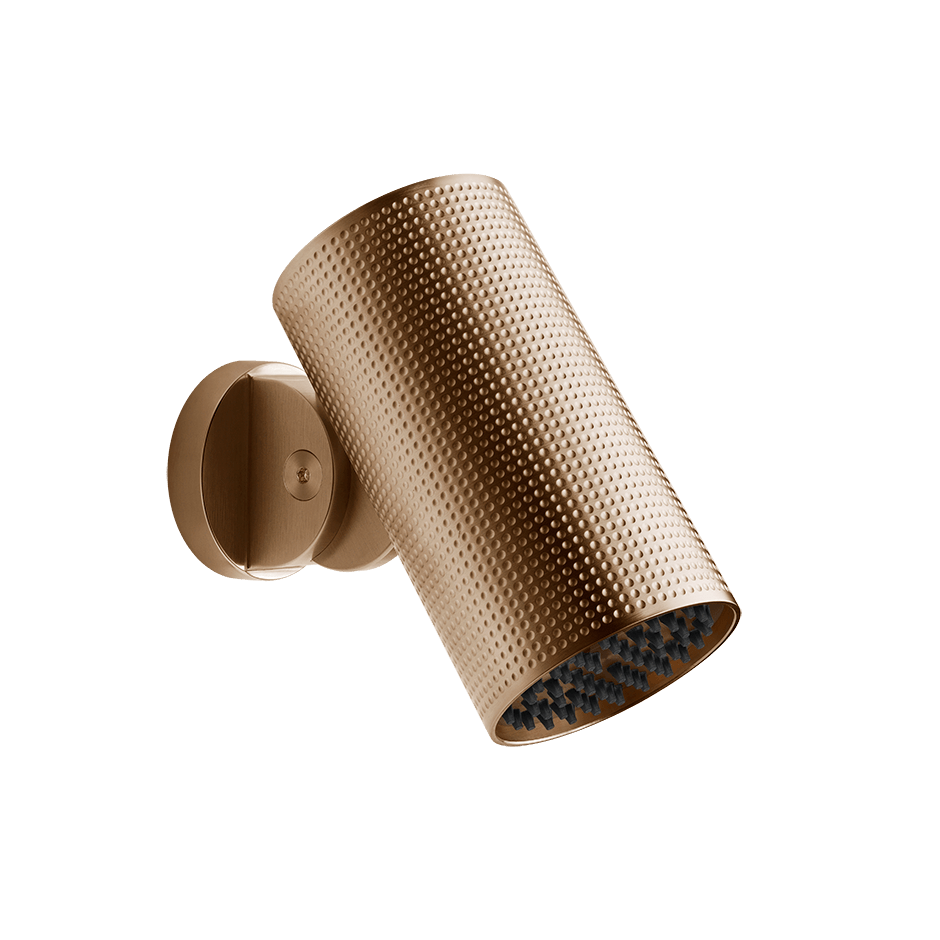 Gessi Showerhead 57233 in Warm Bronze Br. Pvd