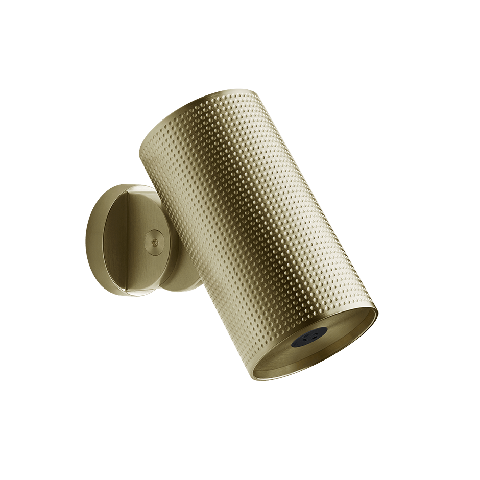 Gessi Showerhead 57235 in Brass Brushed Pvd