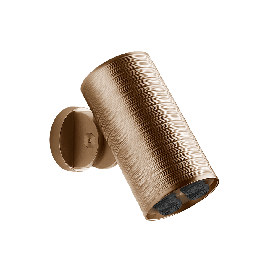 Gessi Showerhead 57241 in Warm Bronze Br. Pvd