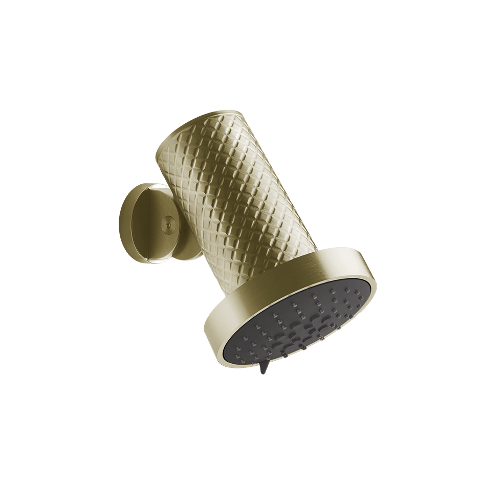Gessi Showerhead 57251 in Brass Brushed Pvd