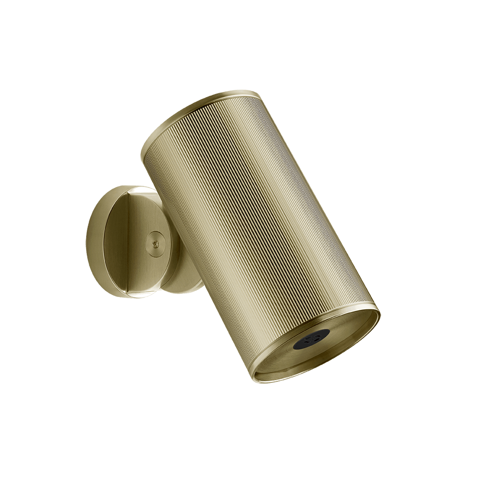 Gessi Showerhead 57281 in Brass Brushed Pvd