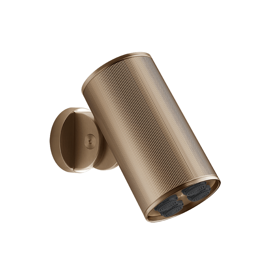 Gessi Showerhead 57289 in Warm Bronze Br. Pvd