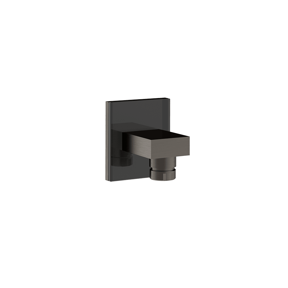 Gessi Water Outlet 57369 in Black Metal Br. Pvd
