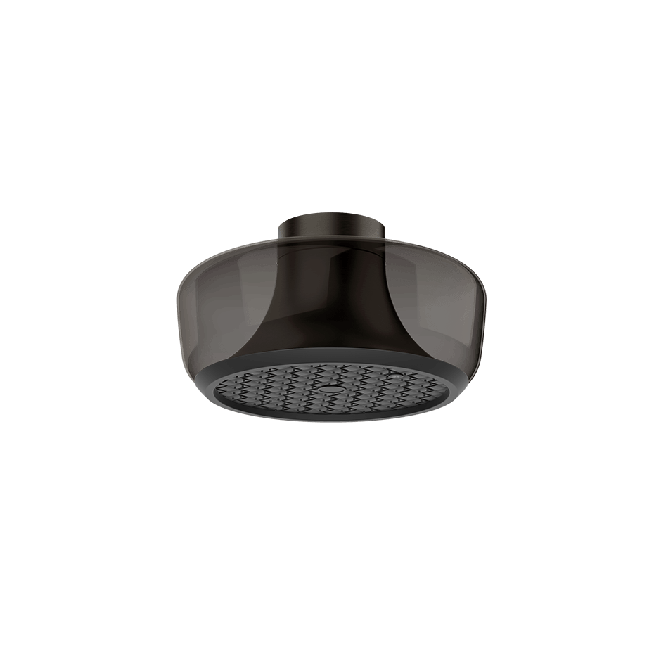 Gessi Showerhead 57400 in Black Metal Br. Pvd