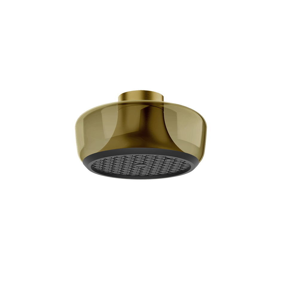 Gessi Showerhead 57400 in Brass Brushed Pvd