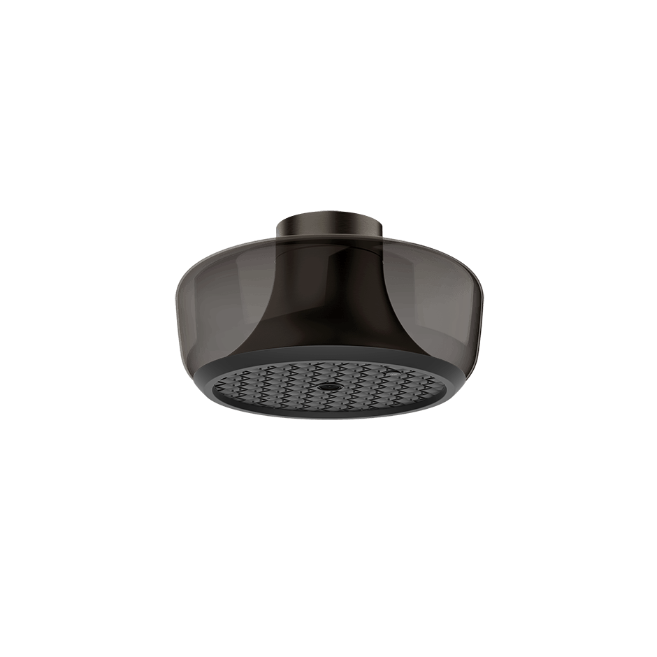 Gessi Showerhead 57402 in Black Metal Br. Pvd