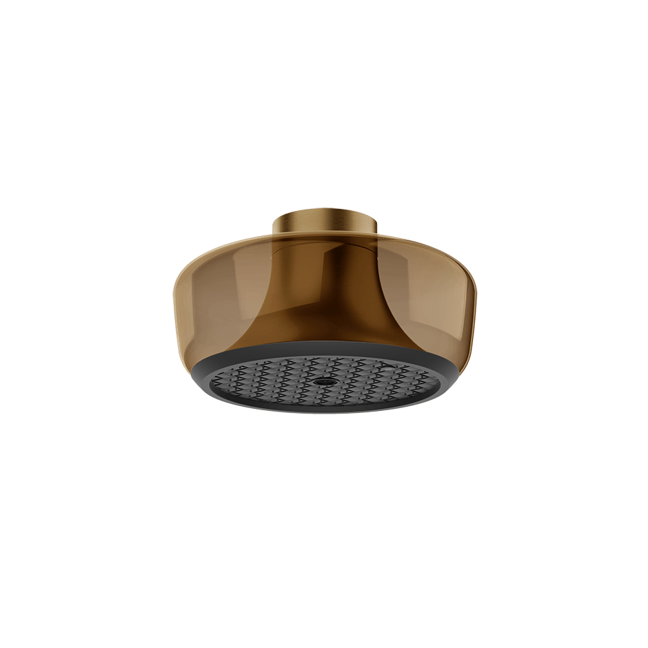 Gessi Showerhead 57402 in Warm Bronze Br. Pvd