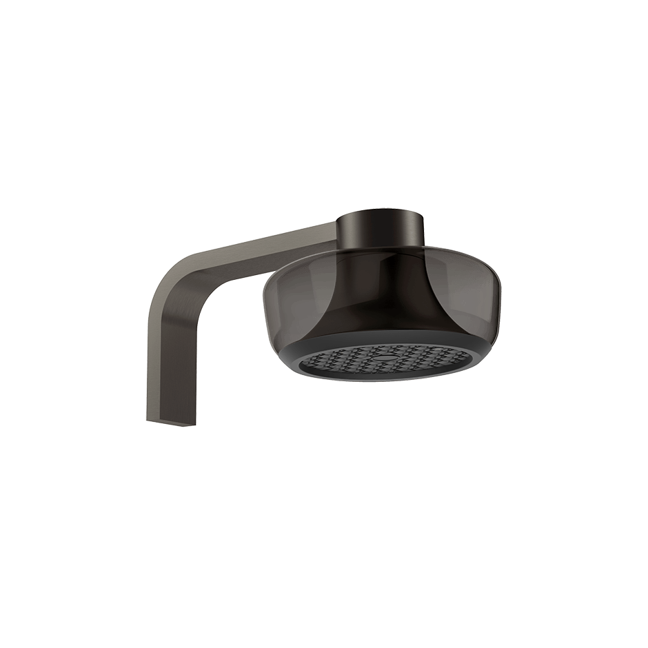Gessi Showerhead 57404 in Black Metal Br. Pvd