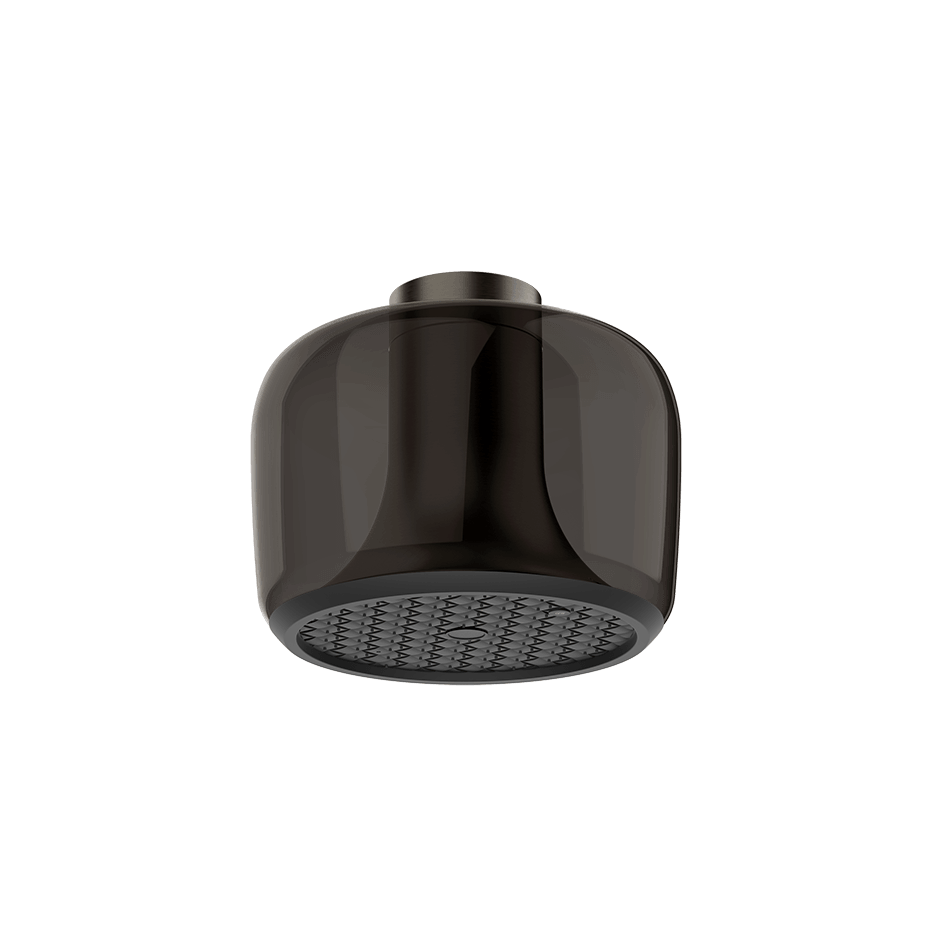 Gessi Showerhead 57410 in Black Metal Br. Pvd