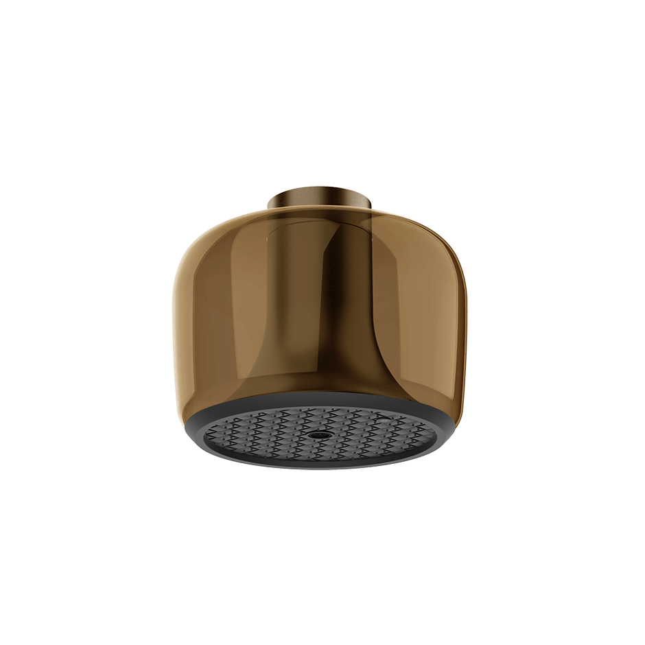 Gessi Showerhead 57412 in Coffee Bronze Brushed Pvd