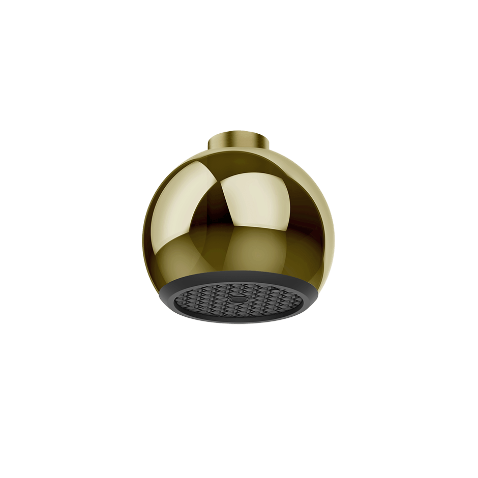 Gessi Showerhead 57422 in Brass Brushed Pvd