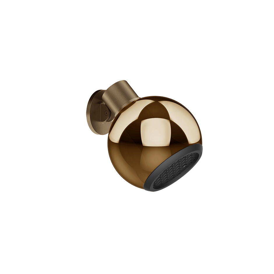 Gessi Showerhead 57424 in Coffee Bronze Brushed Pvd