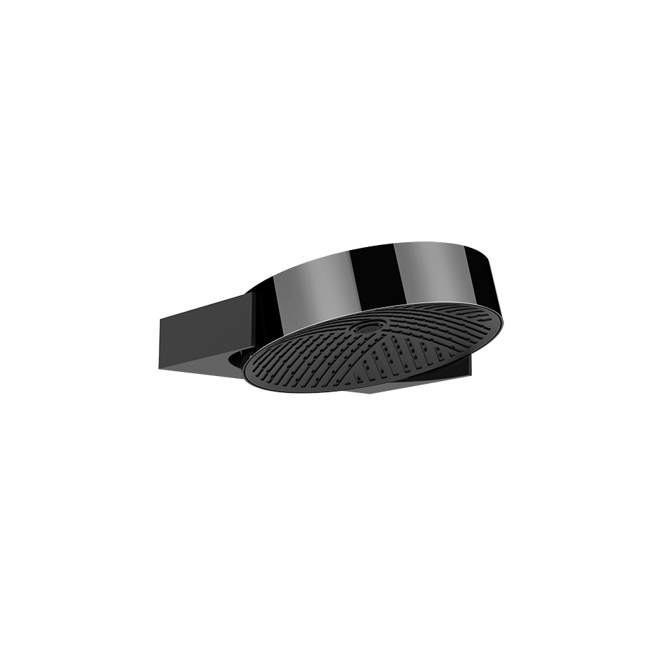 Gessi Showerhead 57502 in Black Metal Pvd