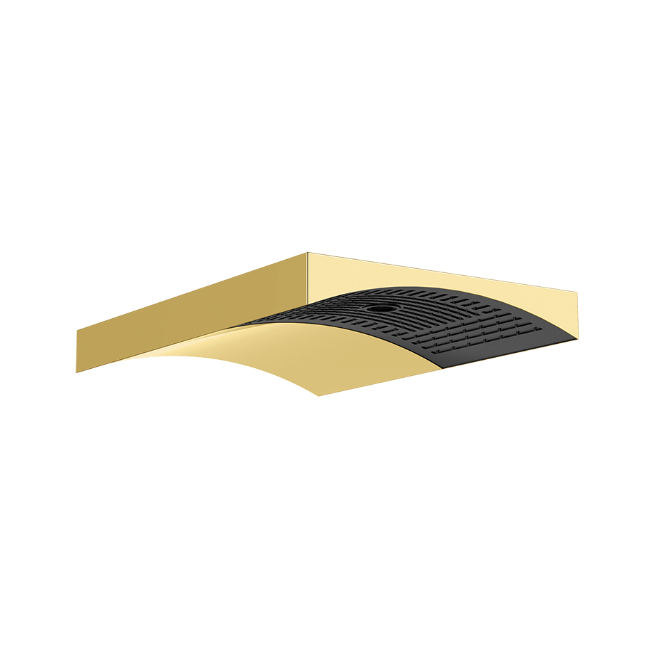 Gessi Showerhead 57506 in Gold Pvd