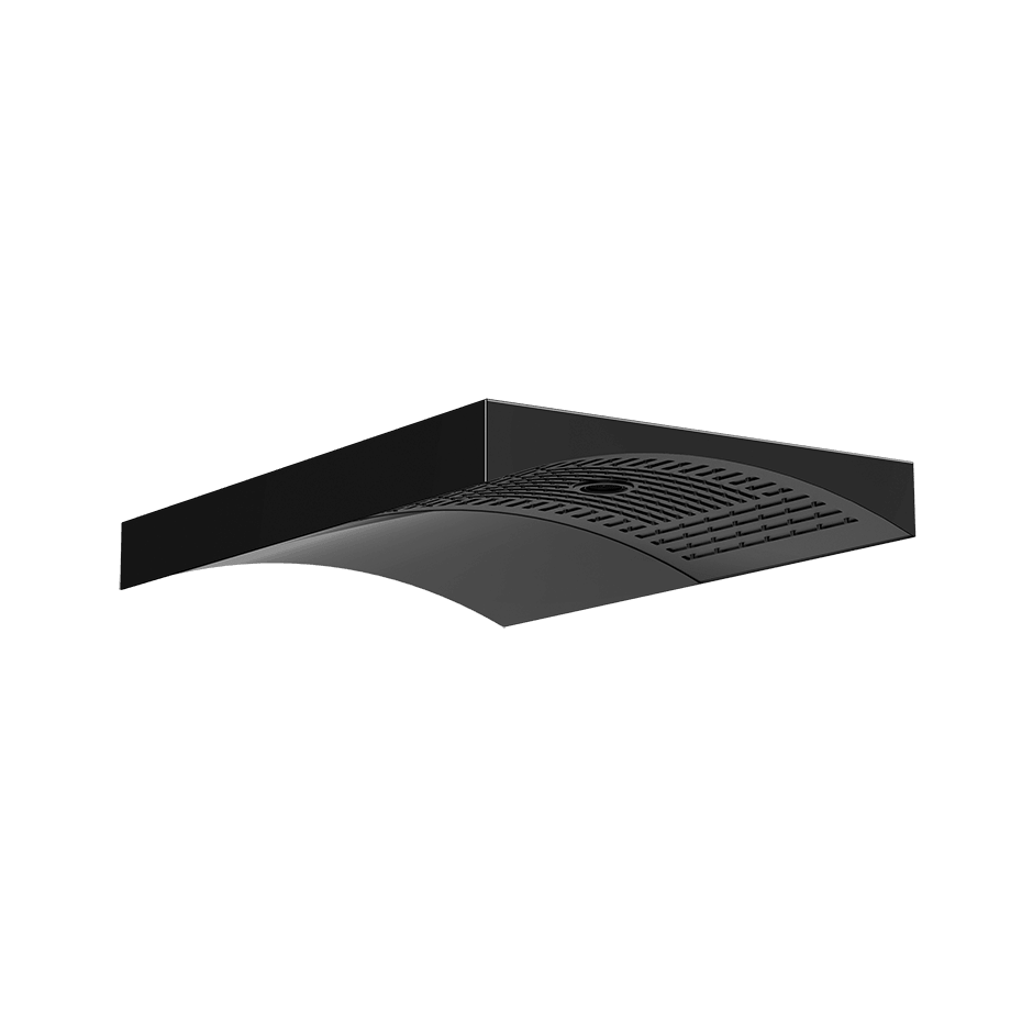 Gessi Showerhead 57506 in Black Metal Pvd
